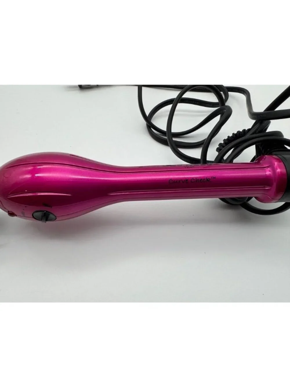 BedHead Tigi Curve Check XL Styling Wand BH335 Tourmaline Ceramic Iron for Hair